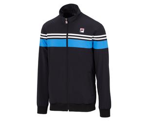 Felpa da tennis da uomo Fila Bruno Jacket - black - Nero (S)