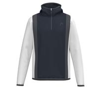 HEAD Club 25 Tech - Felpa con Cappuccio, da Uomo, Colore: Blu/Bianco