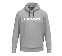 HEAD Club Original - Felpa con Cappuccio, da Uomo, Colore: Grigio Melange