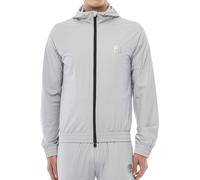 Felpa da tennis da uomo Hydrogen Tech FZ Skull - Grigio (XXL)