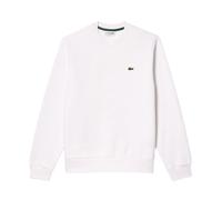 Felpa da tennis da uomo Lacoste Brushed Fleece - white - Bianco (L)