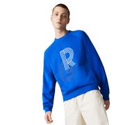 Felpa da tennis da uomo Lacoste Men's SPORT Sweatshirt - blue/whie/blue - Blu (M)
