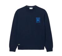 Felpa da tennis da uomo Lacoste Rolex Paris Masters - navy blue - Blu (M)