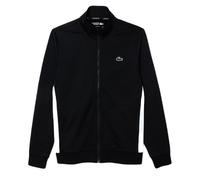 Felpa da tennis da uomo Lacoste Tennis Zipped Ripstop Tennis Sweatshirt - black - Nero (XXL)