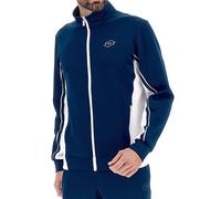Felpa da tennis da uomo Lotto Squadra III Jacket - blue 295c - Blu (L)