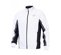 Felpa da tennis da uomo Lotto Squadra III Jacket - bright white - Bianco (M)