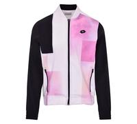 Felpa da tennis da uomo Lotto Top Ten III Jacket PRT PL - Multicolore (L)