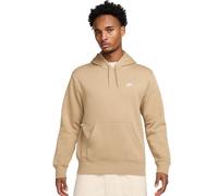Felpa da tennis da uomo Nike Club Fleece Pullover - parachute beige/parachute beige/white - Marrone (L)