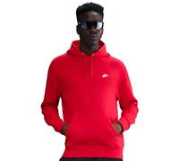 Felpa da tennis da uomo Nike Club Fleece Pullover - university red/university red/white - Rosso (XL)