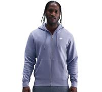 Felpa da tennis da uomo Nike Club Full-Zip Fleece - world indigo/world indigo/white - Viola (XXL)