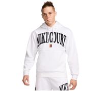 Felpa da tennis da uomo Nike Heritage Court Fleece - Bianco (S)