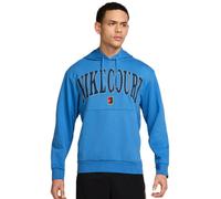 Felpa da tennis da uomo Nike Heritage Court Fleece - Blu (M)
