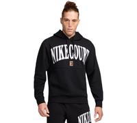 Felpa da tennis da uomo Nike Heritage Court Fleece - Nero (XS)