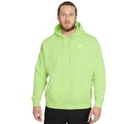 Nike Felpa Pullover con Cappuccio Sportswear Club Fleece, Lt Lemon Twist/Lt Lemon Twist/White, BV2654-736, L