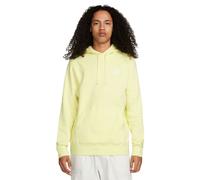 Felpa da tennis da uomo Nike Sportswear Club Fleece Pullover Hoodie - luminous green/luminous green/white - Giallo (L)