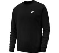 Felpa Sportiva Girocollo UOMO Nike Nero Pullover Crew Club Fleece Cotone