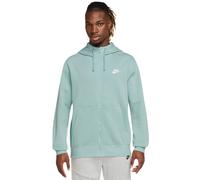 Felpa da tennis da uomo Nike Swoosh M Club Hoodie FZ BB - mineral/mineral/white - Menta (L)