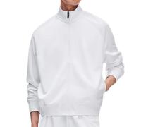 Felpa da uomo On Courtside Full Zip LDN White M