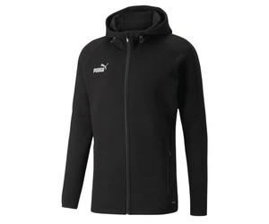 Felpa da tennis da uomo Puma Teamfinal Casuals Hooded Jacket - puma black - Nero (S)
