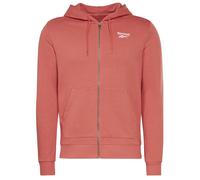 Felpa da tennis da uomo Reebok Identity Zip-Up Hoodie M - rhodonite - Rosa (S)
