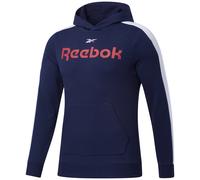 Felpa da tennis da uomo Reebok Training Essentials Linear Logo Hoodie M - vector navy - Blu (S)