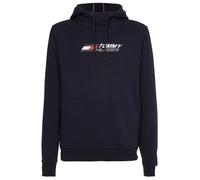 Felpa da tennis da uomo Tommy Hilfiger Essentials Hoody - desert sky - Blu (S)