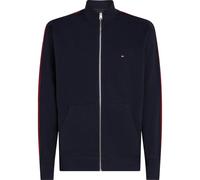 Felpa da tennis da uomo Tommy Hilfiger Global Stripe Block Hoodie - Blu