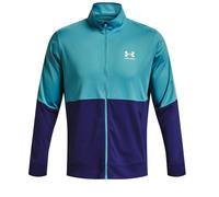 Felpa da tennis da uomo Under Armour Men's UA Pique Track Jacket - glacier blue/sonar blue - Turchese (S)