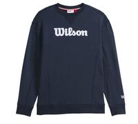 Felpa da tennis da uomo Wilson Parkside Crew - Blu (L)