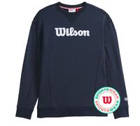 Felpa da tennis da uomo Wilson Parkside Crew - Blu XL