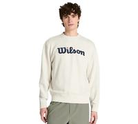 Felpa da tennis da uomo Wilson Playstate Crew - sandrift - Beige (S)