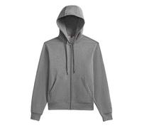 Felpa da tennis da uomo Wilson Unisex Team Zip - medium gray heather - Grigio (XL)