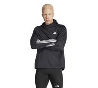 Adidas Own The Run Excite 3 Stripes Hoodie Nero S / Regular Uomo
