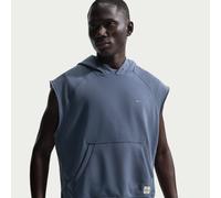 Nike Dri Fit Flc Small Logo M - Felpa Training - Uomo - Blu S