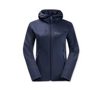 Felpa da trekking con cappuccio Jack Wolfskin da donna Hirschberg S