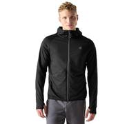Felpa da trekking Dare2b da uomo Assimilate VI Stretch, strato intermedio elasticizzato con cappuccio e protezione UV.