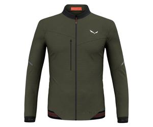 Felpa da trekking Salewa PEDROC PL 2 JACKET (dark olive) Uomo M (48 IT)