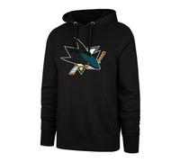 Felpa da uomo 47 Brand NHL San Jose Sharks Imprint ’47 BURNSIDE Hood S