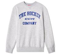 Felpa da uomo CCM Athleisure Crew Grey Melange L