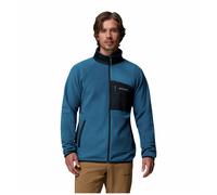 Felpa da uomo Columbia Fast Trek™ Overlay Full Zip Taglia: L / Colore: blu