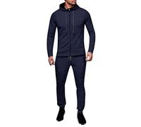 Felpa da uomo con cappuccio felpa da uomo sportiva con cappuccio da uomo, felpa con cappuccio da uomo giacca sportiva, Marina, XXL, Vintage