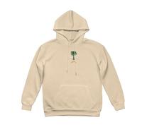 Felpa da Uomo con Cappuccio -Regno dell'Arabia Saudita Stampa Emblema -Hoodie Pesante Foderato in Pile,Cappuccio Regolabile e Interno Ultra Morbido,Beige,M