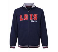 Felpa da uomo con zip intera LOIS JEANS Invernale Giacca Caldo Cotone College