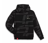Felpa da Uomo Ducati One Hundred Black