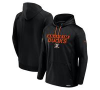 Felpa da uomo Fanatics AP Rink Poly fleece Pullover Hood Anaheim Ducks L