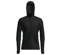 Felpa da uomo Icebreaker Merino 260 Quantum IV LS Zip Hoodie Black L