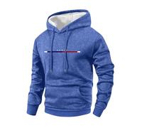 Felpa da uomo primavera/autunno sottile stampa lettera Parigi manica lunga invecchiato retrò felpa con cappuccio moda casual sport top