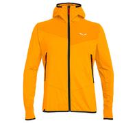 Felpa da uomo Salewa Agner Hybrid PL/DST M FZ Hdy Turmeric Melange/0910 S