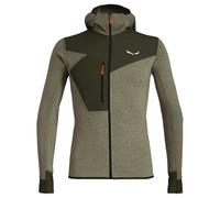 Salewa Puez 2 Dry Hooded Jacket Men, dark olive melange/0910, L
