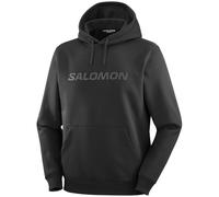 Felpa da uomo Salomon Logo Hoodie M Taglia: S / Colore: nero